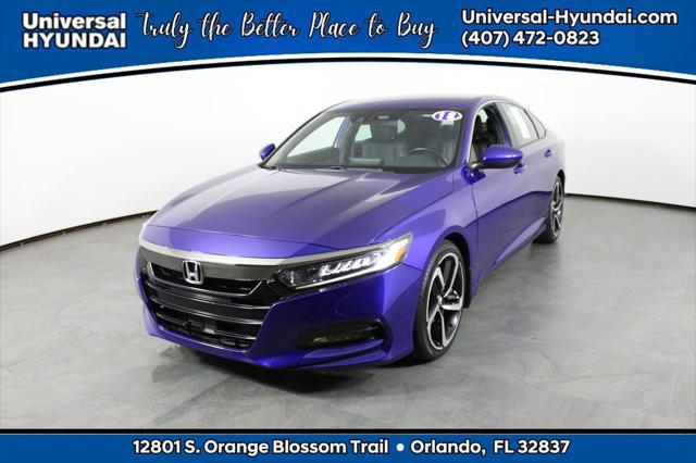 2018 Honda Accord Sport for sale in ORLANDO, FL