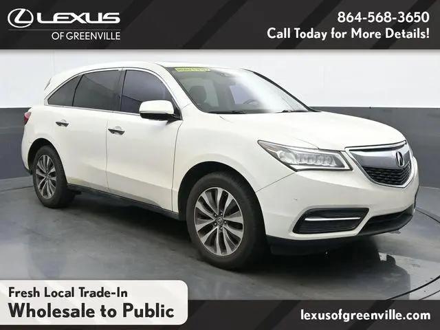 2016 Acura MDX Technology & AcuraWatch Plus Packages for sale in Greenville, SC