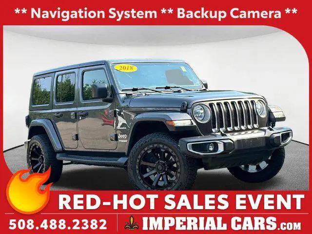 2018 Jeep Wrangler Unlimited Sahara 4x4 for sale in Milford, MA