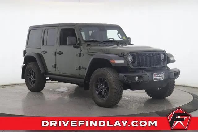 2024 Jeep Wrangler 4-Door Willys for sale in Findlay, OH