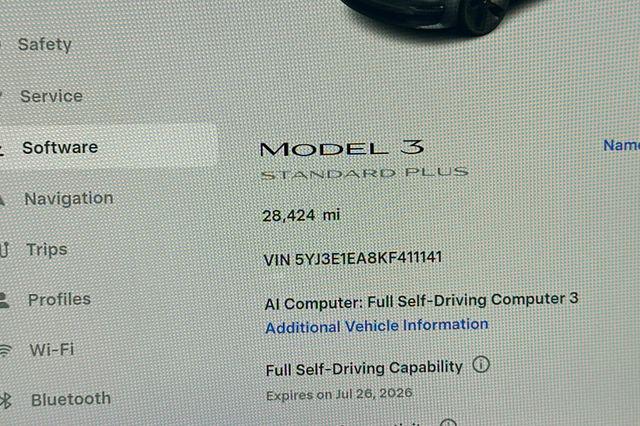 2019 Tesla Model 3 Standard Range Plus