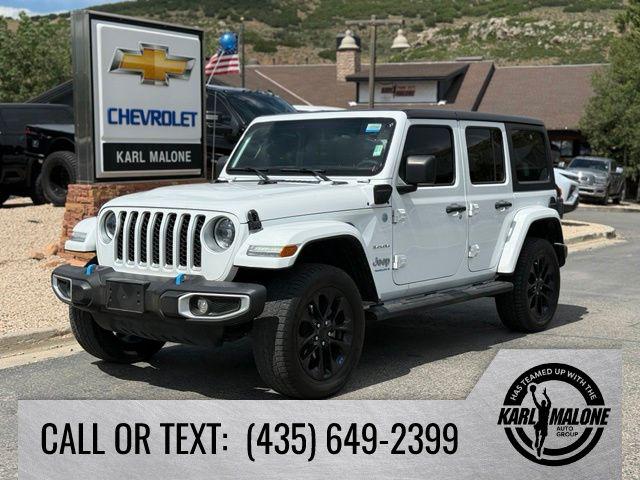 2023 Jeep Wrangler 4xe Sahara 4x4 for sale in Park City, UT