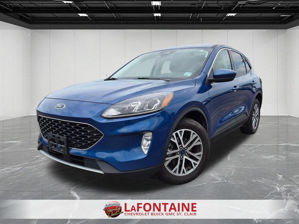 Blue Metallic 2022 Ford Escape SUV / Crossover All-Wheel Drive 8-Speed Automatic