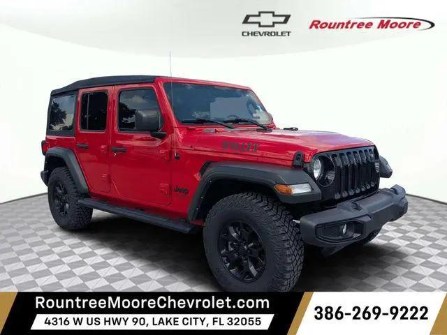 2022 Jeep Wrangler Unlimited Willys Sport 4x4 for sale in Lake City, FL