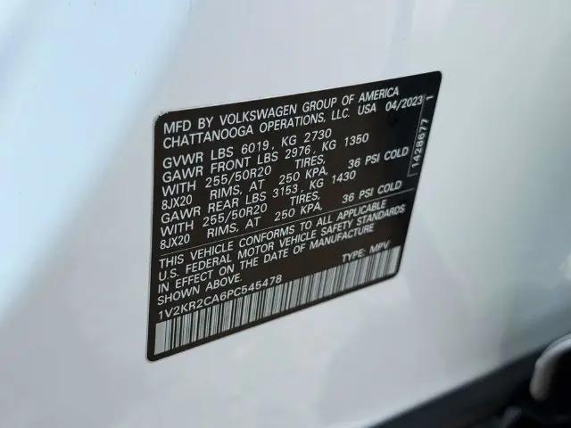 2023 Volkswagen Atlas 3.6L V6 SE w/Technology