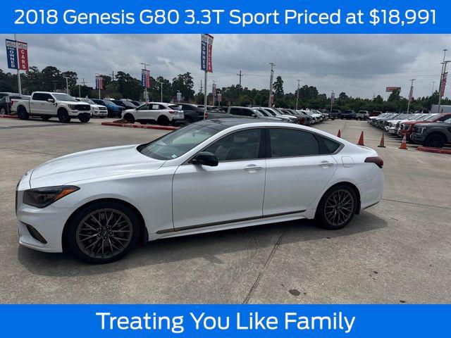 2018 Genesis G80 3.3T Sport for sale in Conroe, TX