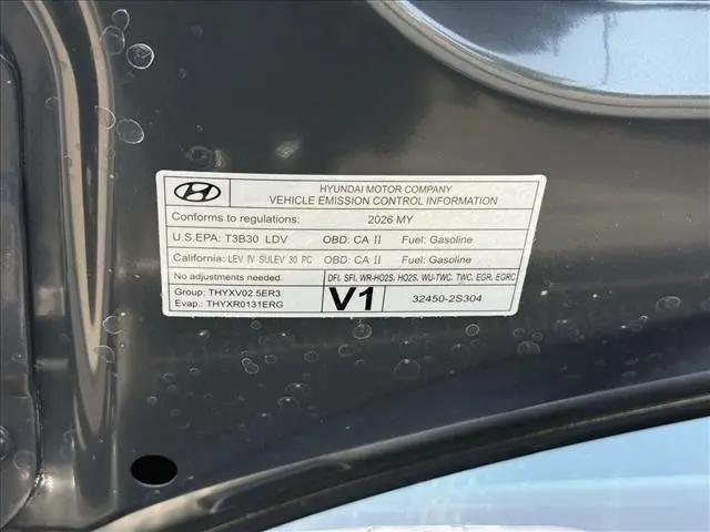 2026 Hyundai Sonata SEL Sport