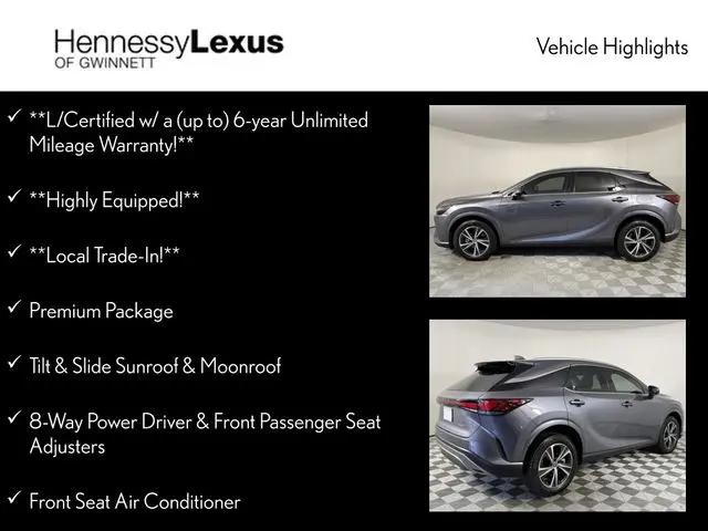 2023 Lexus RX 350 Premium