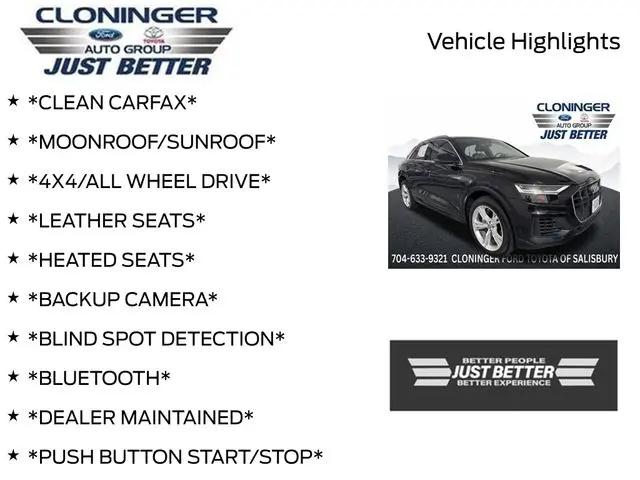 2019 Audi Q8 55 Premium