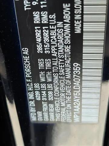 2020 Porsche Cayenne Cayenne