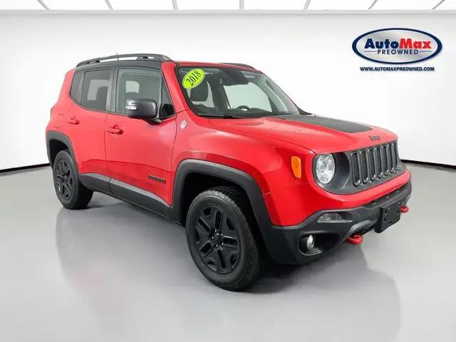 2018 Jeep Renegade Trailhawk 4x4 for sale in Marlborough, MA