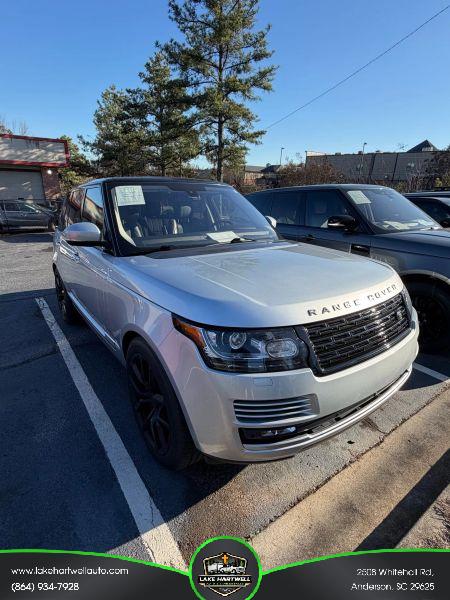 2016 Land Rover Range Rover 5.0L V8 Supercharged for sale in Anderson, SC