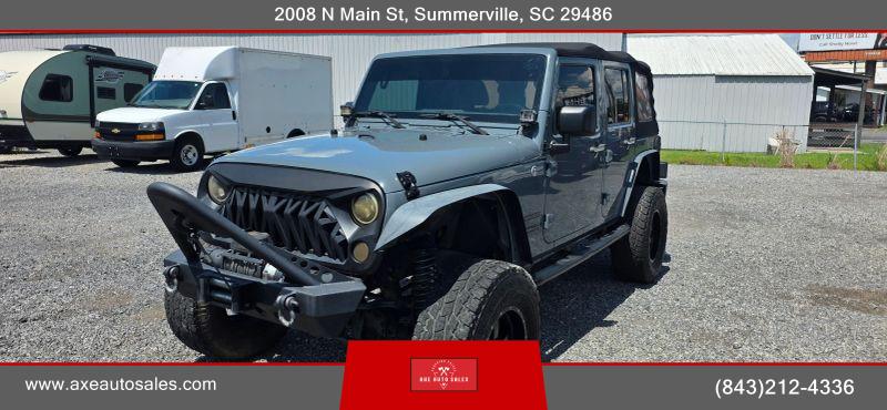 2015 Jeep Wrangler Unlimited Sport for sale in Summerville, SC