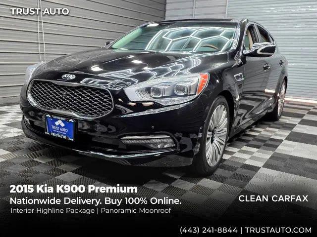 2015 Kia K900 Premium for sale in Sykesville, MD