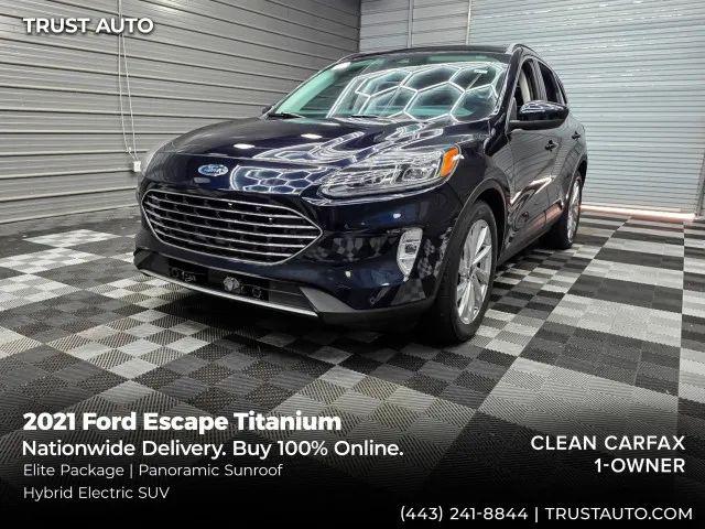 2021 Ford Escape Titanium Hybrid for sale in Sykesville, MD