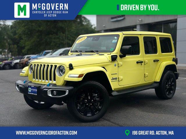 2023 Jeep Wrangler 4xe Sahara 4x4 for sale in Acton, MA