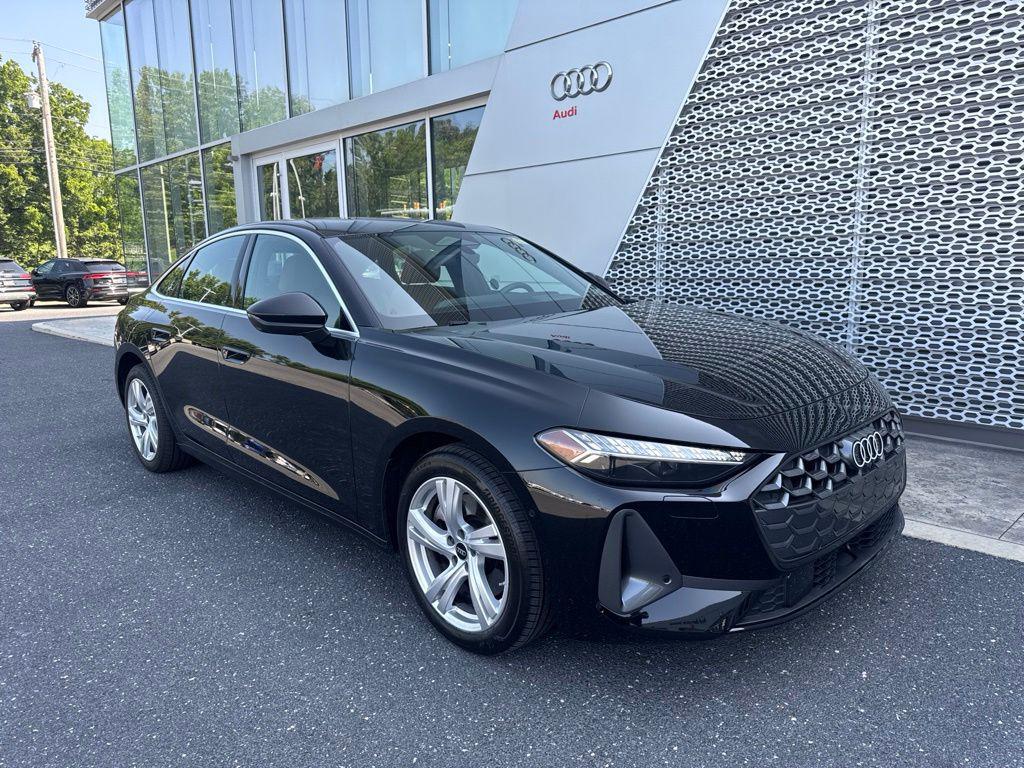 Mythos Black Metallic 2025 Audi A5 Sedan All-Wheel Drive 7-Speed Automatic