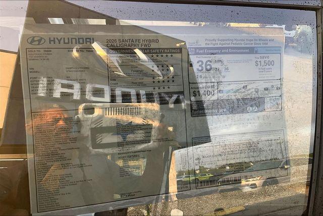 New 2026 Hyundai Santa Fe Hybrid Calligraphy For Sale in Olive Branch, MS