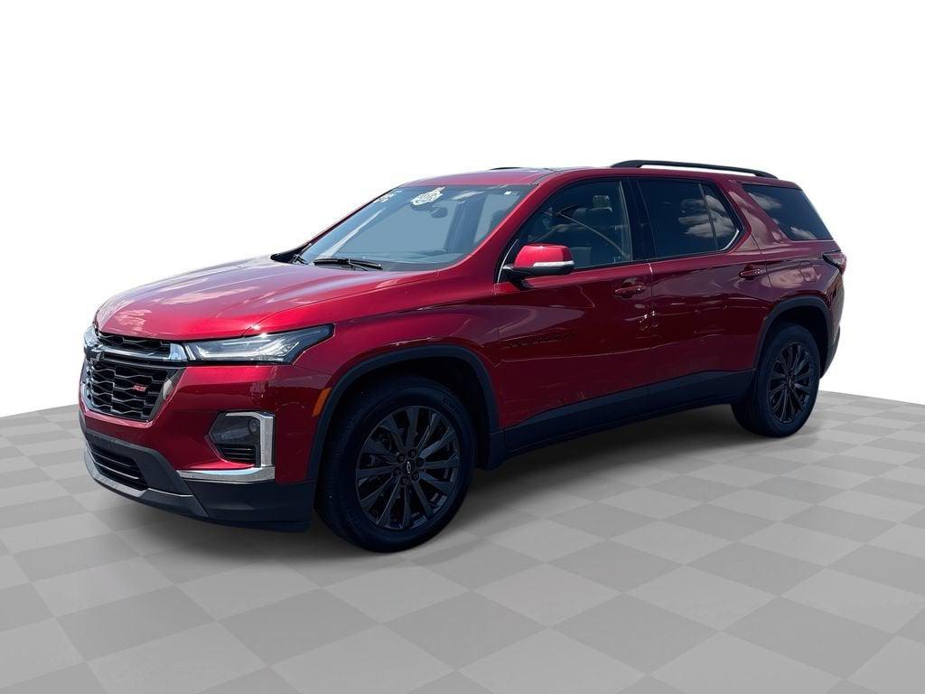 Radiant Red Tintcoat 2024 Chevrolet Traverse SUV / Crossover Four-Wheel Drive Automatic