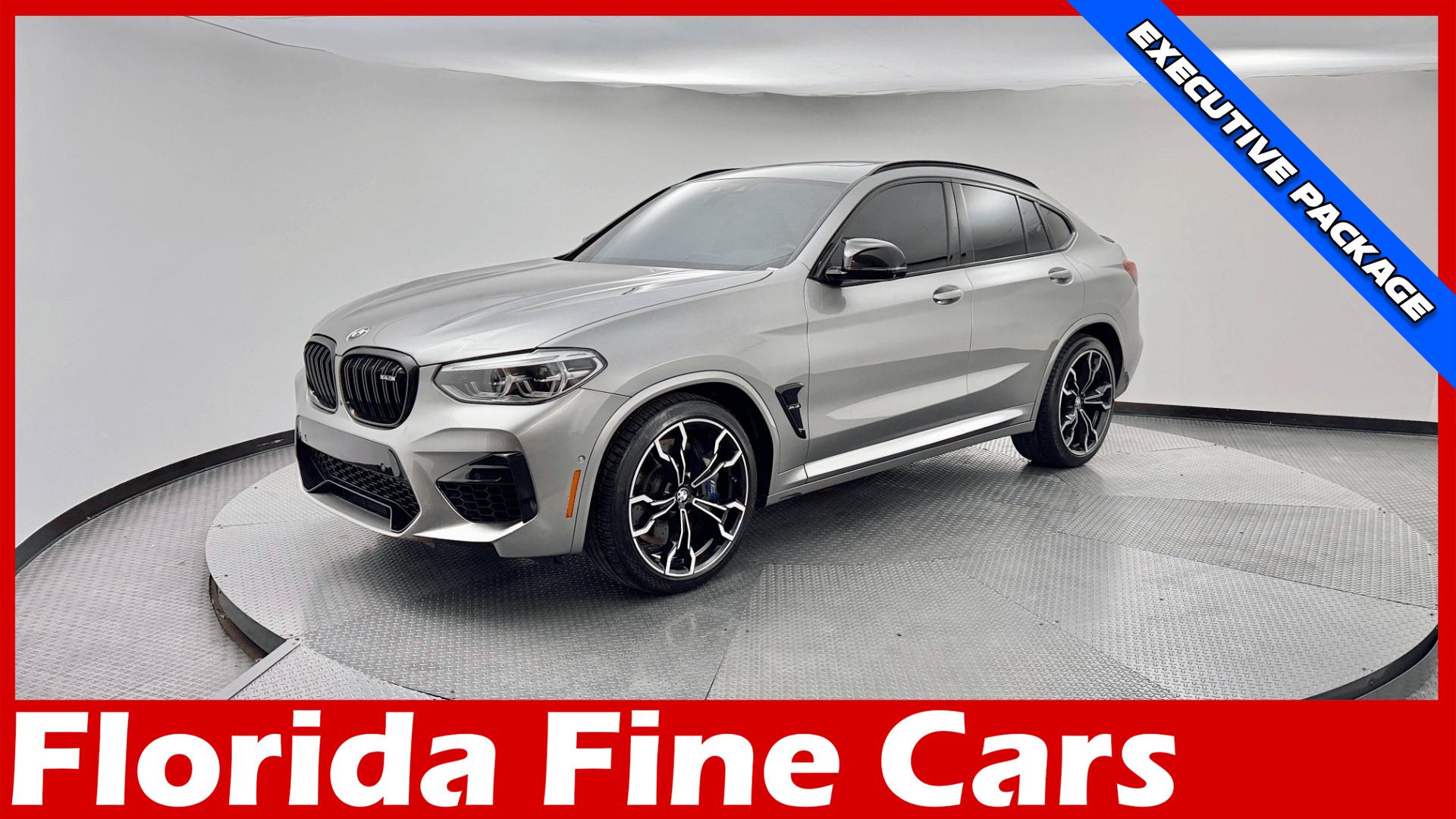 Gray (Donington Grey Metallic) 2020 BMW X4 M SUV / Crossover All-Wheel Drive Automatic