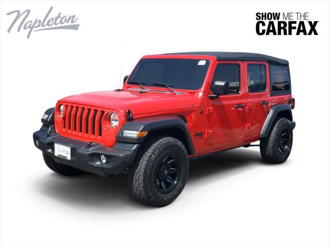 2022 Jeep Wrangler Unlimited Sport 4x4 for sale in CALUMET CITY, IL