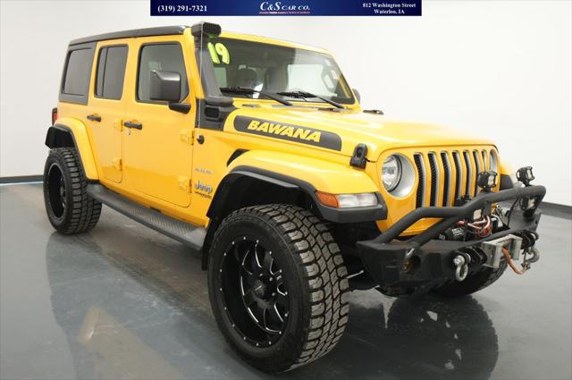 2019 Jeep Wrangler Unlimited Sahara 4x4 for sale in WATERLOO, IA