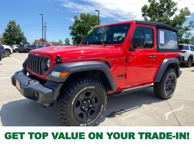 2024 Jeep Wrangler 2-Door Sport 4x4 for sale in Longmont, CO