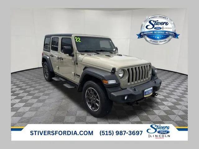 2022 Jeep Wrangler Unlimited Sport 4x4 for sale in Waukee, IA