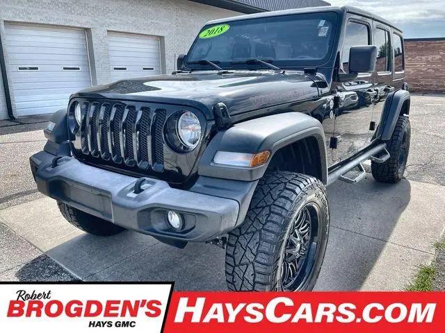 2018 Jeep Wrangler Unlimited Sport S 4x4 for sale in Hays, KS
