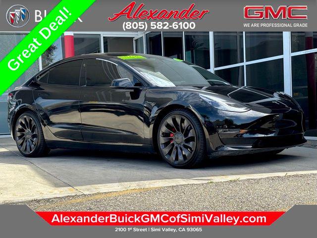 2022 Tesla Model 3 Performance Dual Motor All-Wheel Drive for sale in Simi Valley, CA
