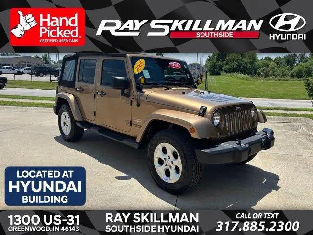 2015 Jeep Wrangler Unlimited Sahara for sale in Greenwood, IN