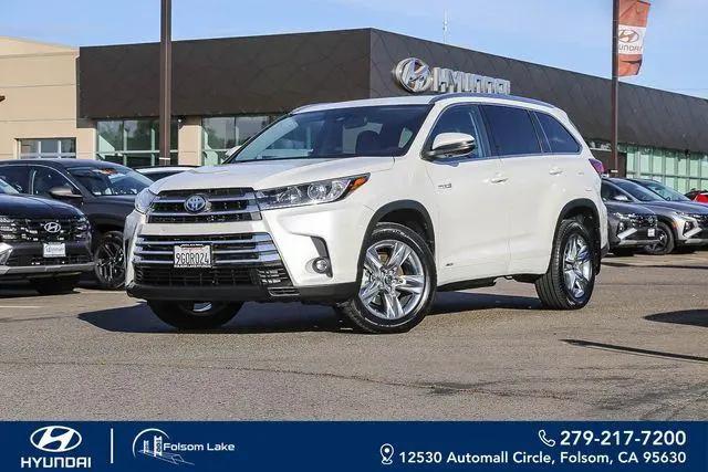 2019 Toyota Highlander Hybrid Limited for sale in Folsom, CA