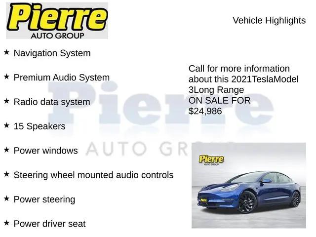 2021 Tesla Model 3 Long Range Dual Motor All-Wheel Drive