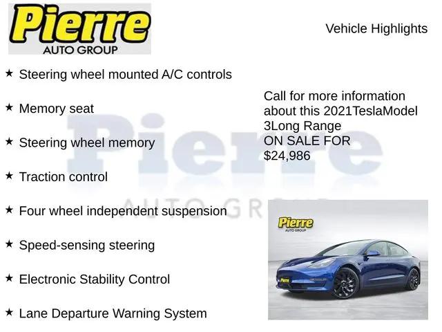 2021 Tesla Model 3 Long Range Dual Motor All-Wheel Drive
