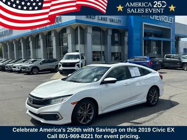 2019 Honda Civic EX for sale in West Valley City, UT