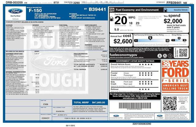 2015 Ford F-150 XLT