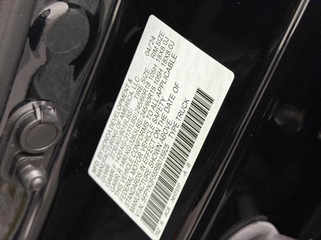 2024 Honda Ridgeline RTL