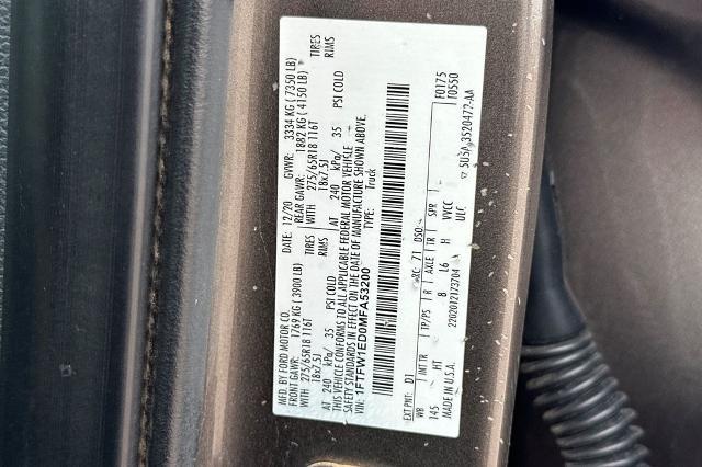 2021 Ford F-150 LARIAT