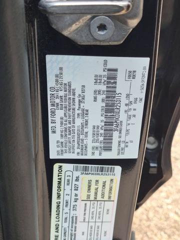 2020 Ford Fusion SEL