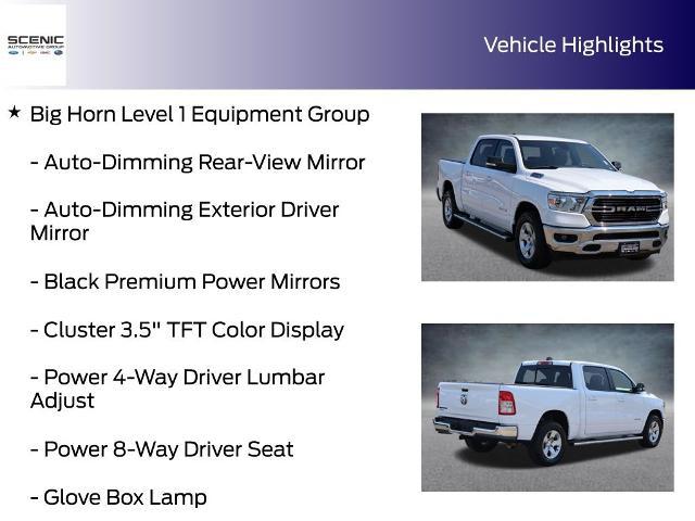 2021 Ram 1500 Big Horn Crew Cab 4x2 57 Box
