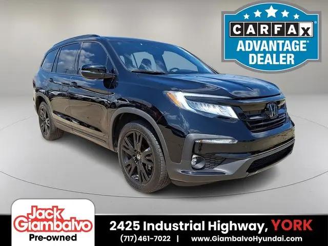 2022 Honda Pilot AWD Black Edition for sale in York, PA