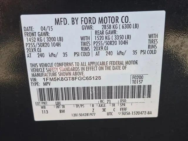 2015 Ford Explorer Sport