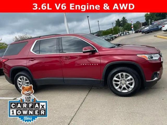 2020 Chevrolet Traverse AWD LT Cloth for sale near Zanesville, OH