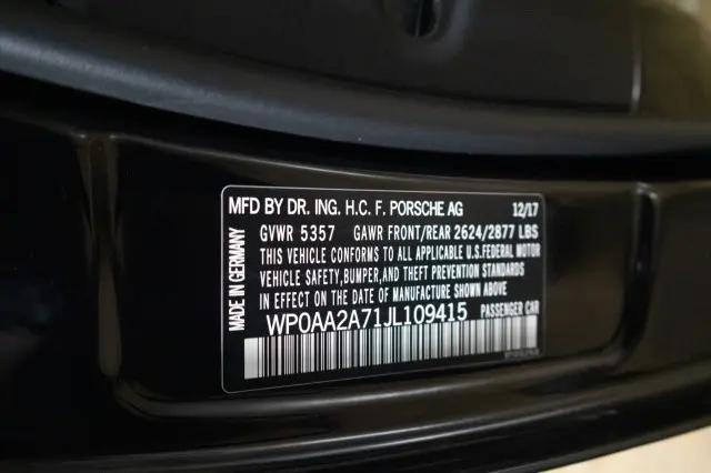 2018 Porsche Panamera 4