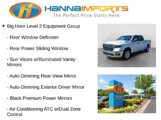 2025 Ram 1500 Big Horn Crew Cab 4x4 57 Box