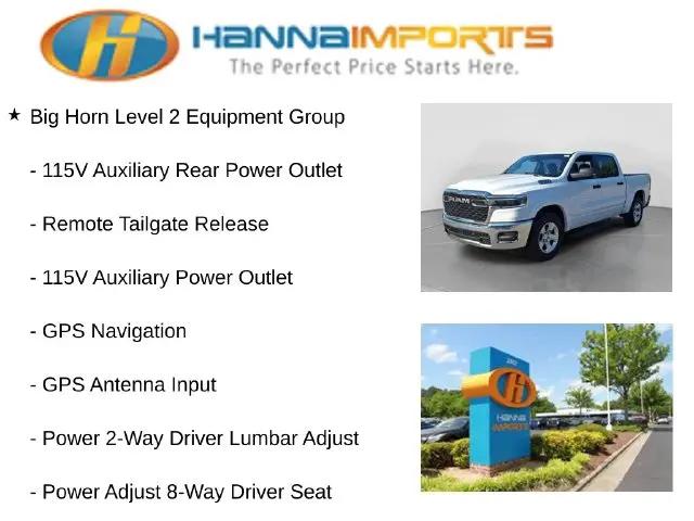2025 Ram 1500 Big Horn Crew Cab 4x4 57 Box