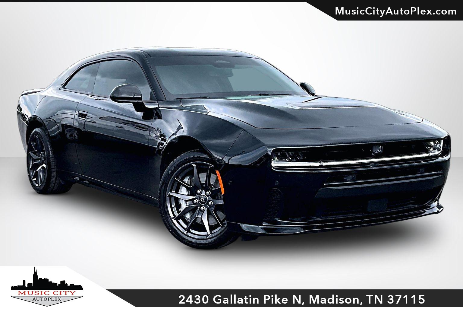 Diamond Black Crystal Pearlcoat 2026 Dodge Charger Daytona Coupe All-Wheel Drive Automatic