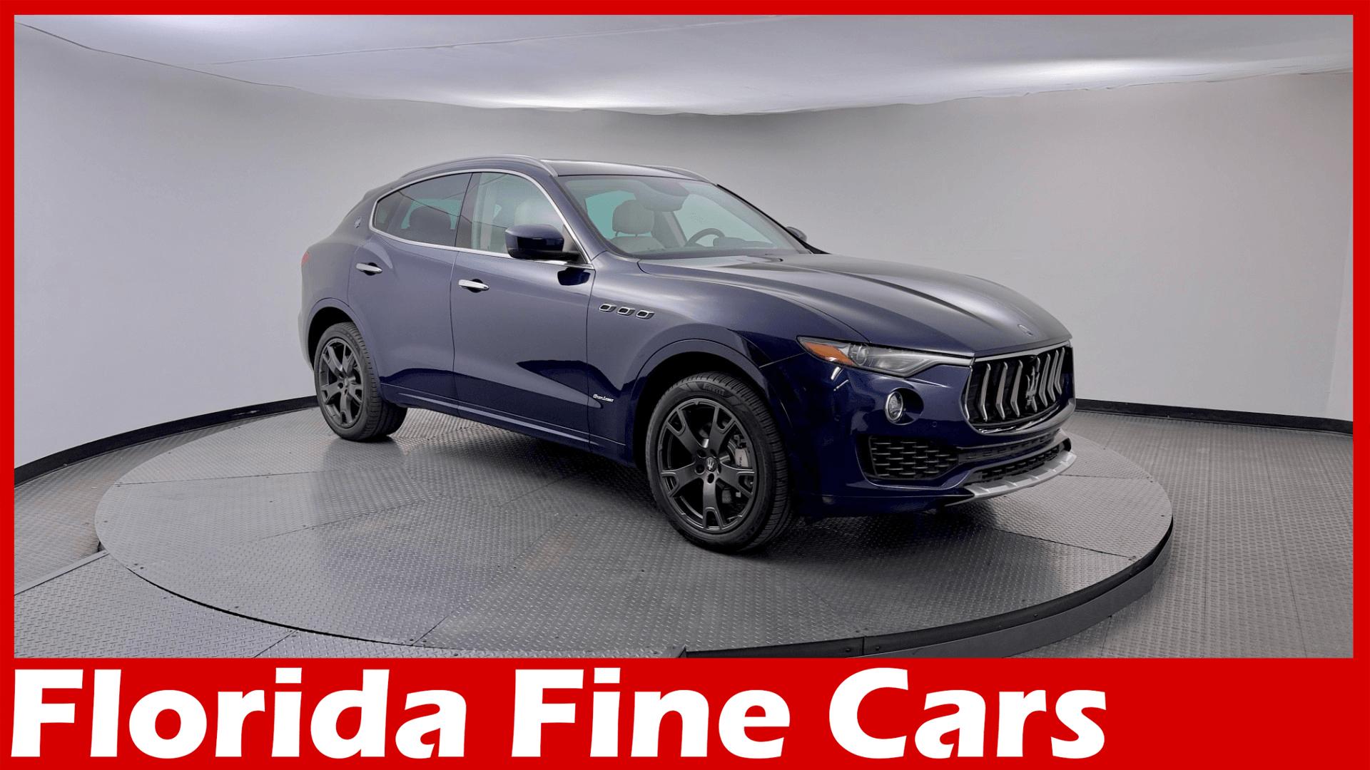 Black 2018 Maserati Levante SUV / Crossover All-Wheel Drive Automatic