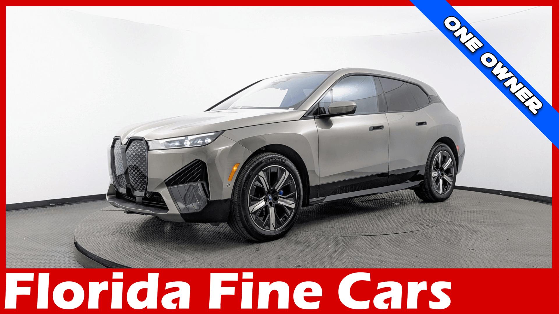 Gray (Oxide Grey Metallic) 2023 BMW iX SUV / Crossover All-Wheel Drive Automatic