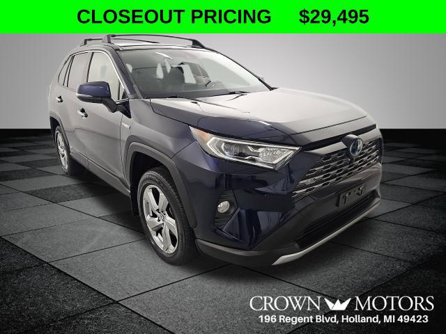 2020 Toyota RAV4 Hybrid Limited for sale in Holland, MI